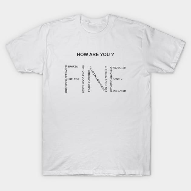 FINE T-Shirt by MESUSI STORE